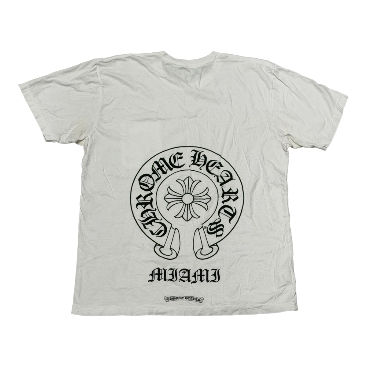 Miami Exclusive Horseshoe Tee White
