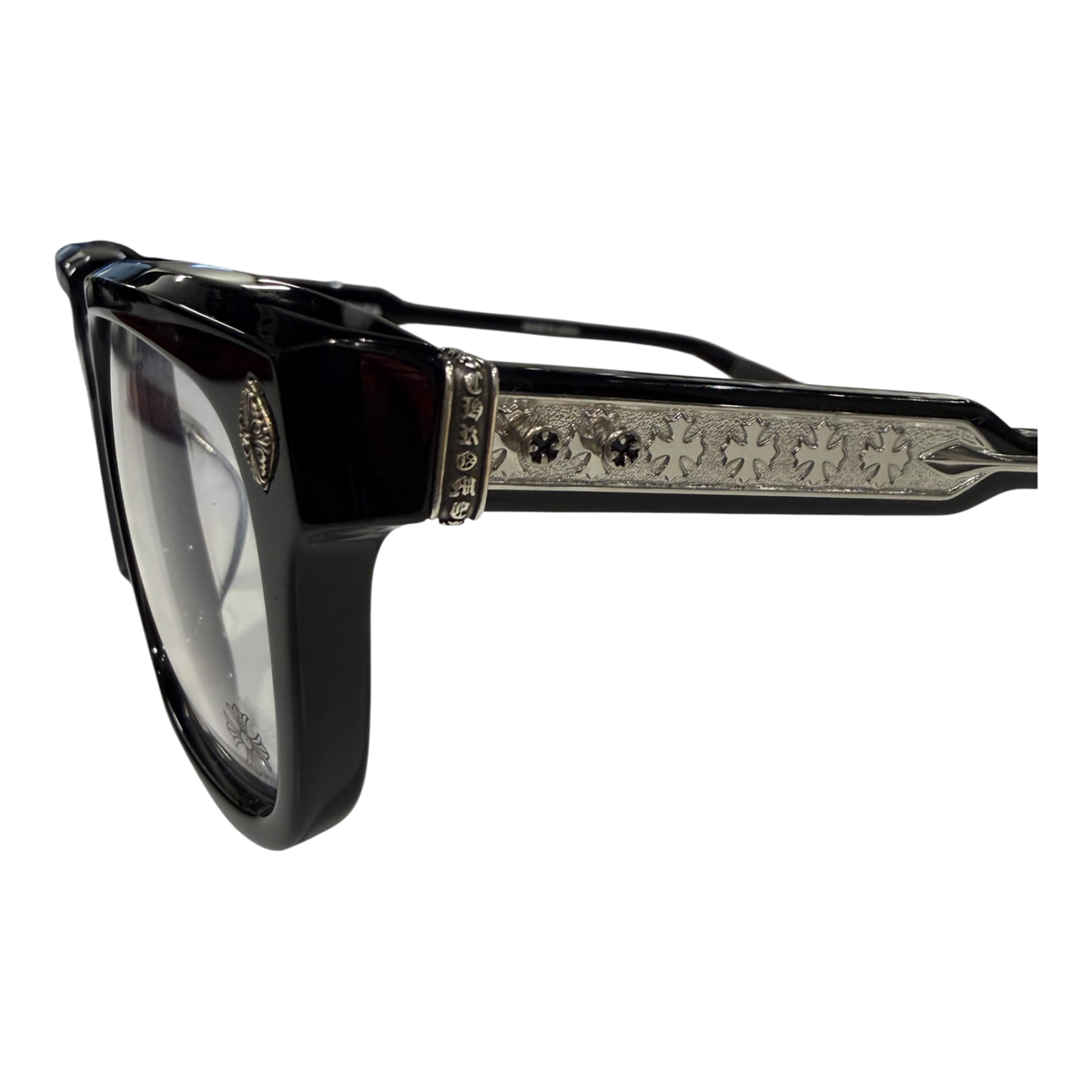 Ambidextrous Black Glasses