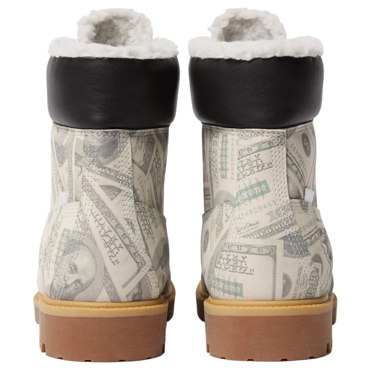 6" Premium Waterproof Boot Supreme x MM6 Maison Margiela $100 Bills
