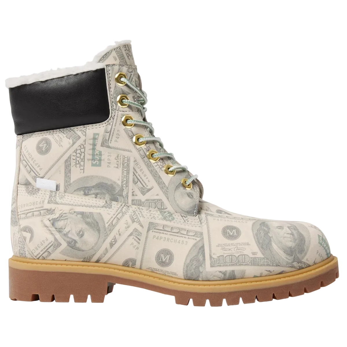 6" Premium Waterproof Boot Supreme x MM6 Maison Margiela $100 Bills