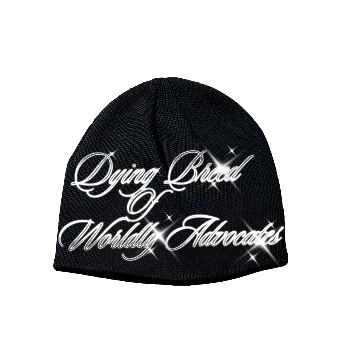 Script Breed Beanie Black