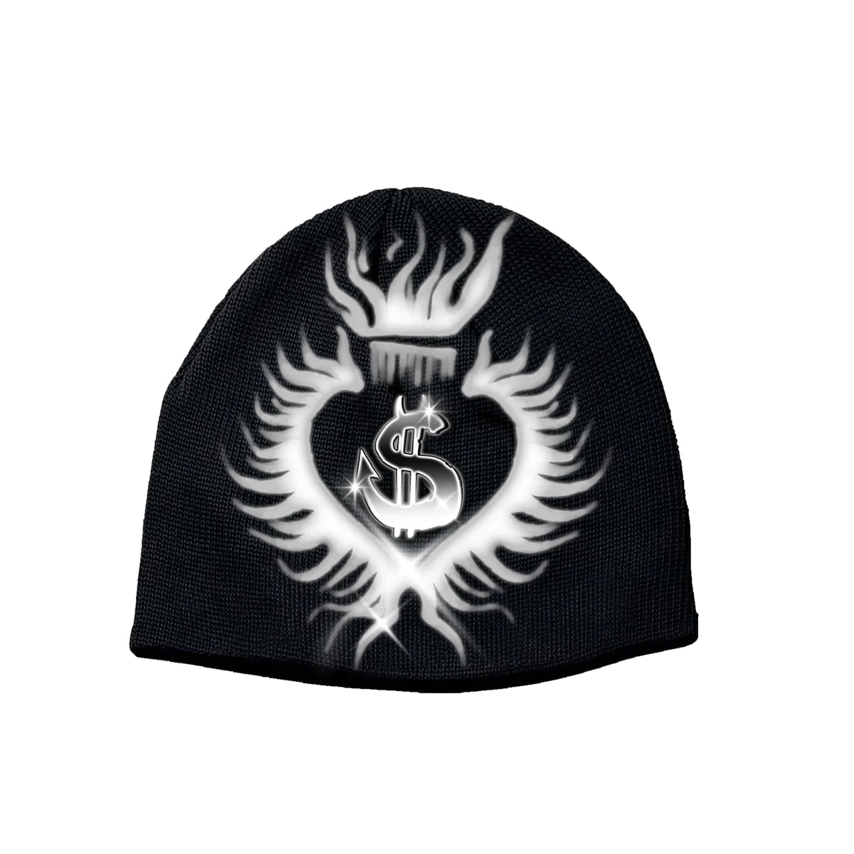 Script Breed Beanie Black