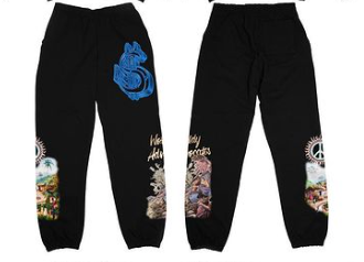 Black Stop Wars Sweats