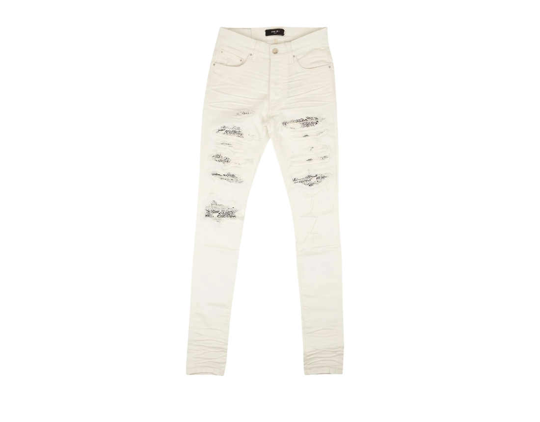 Bandana Thrasher Jean White