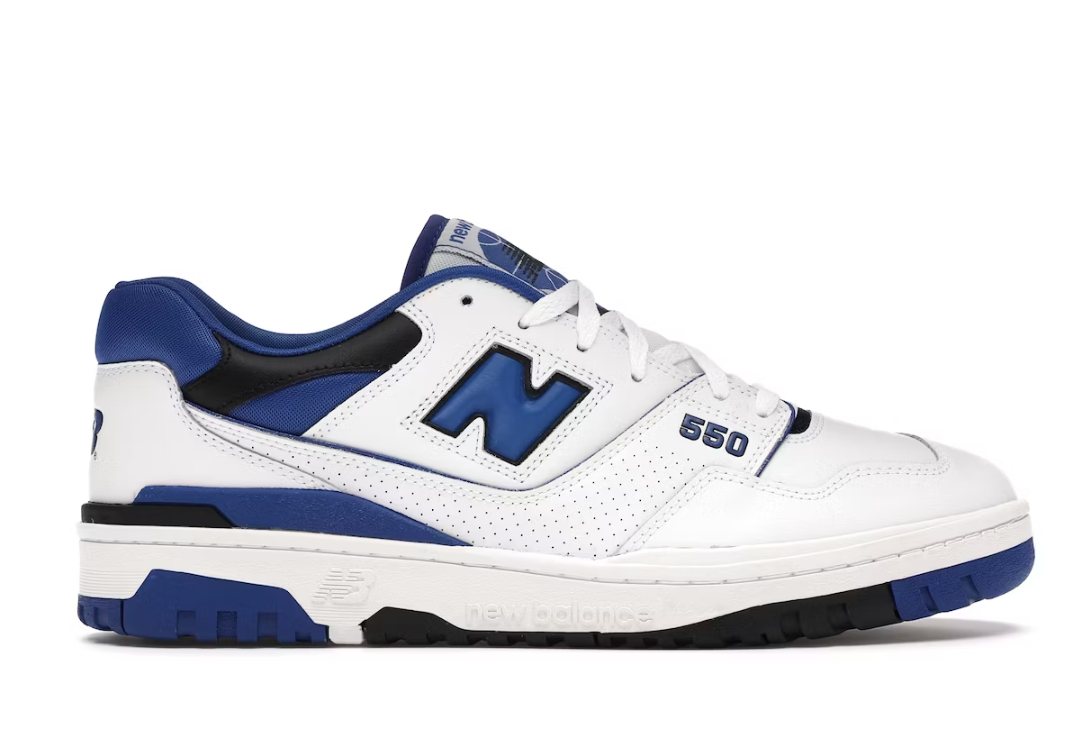 550 White Blue