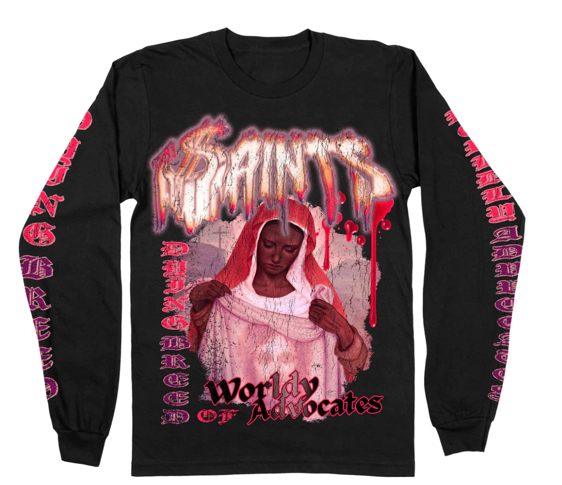 Saints Holy Mary Tee L/S