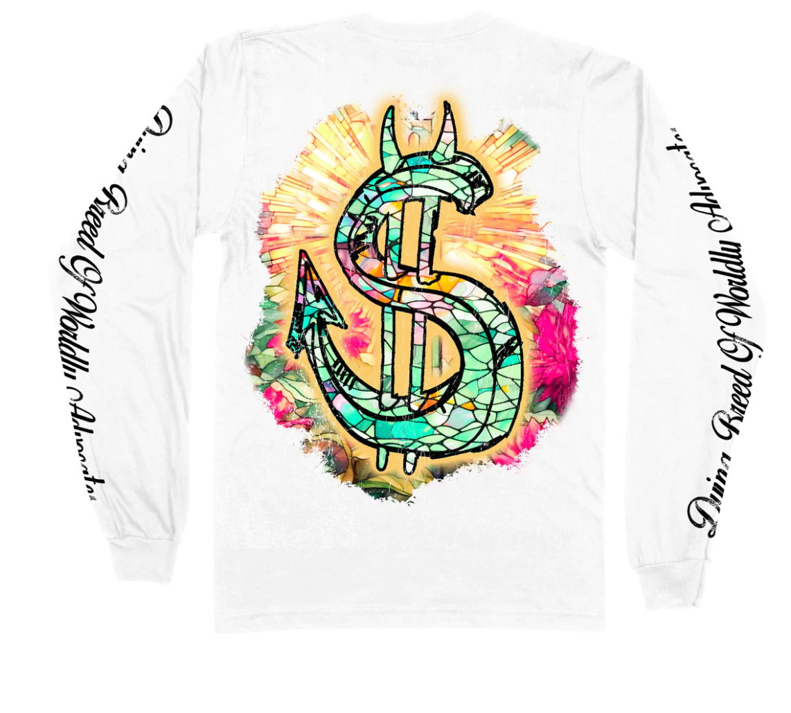 Saints Pray For Us Tee L/S