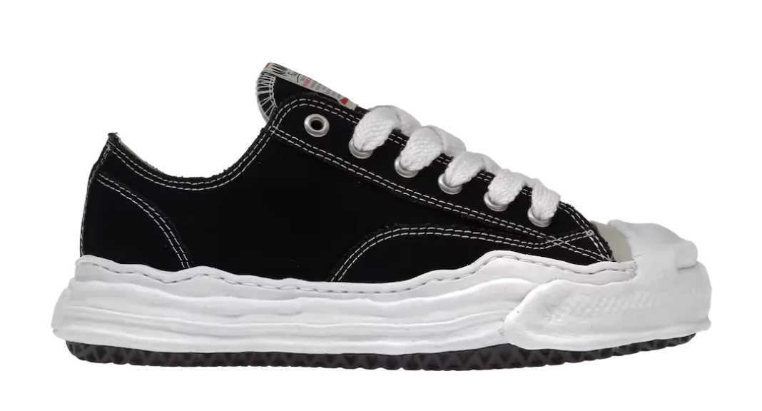Hank OG Sole Canvas Low Black