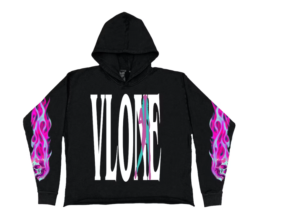 Vlone Vice City Hoodie Black