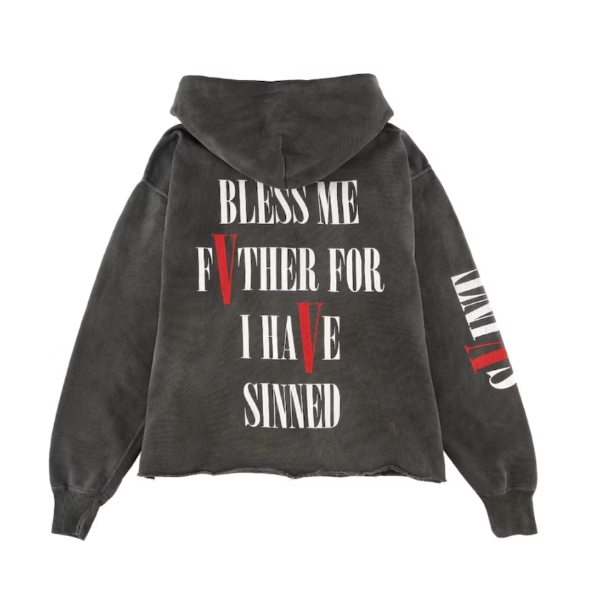 Saint Mxxxxxx x VLONE Hoodie Black