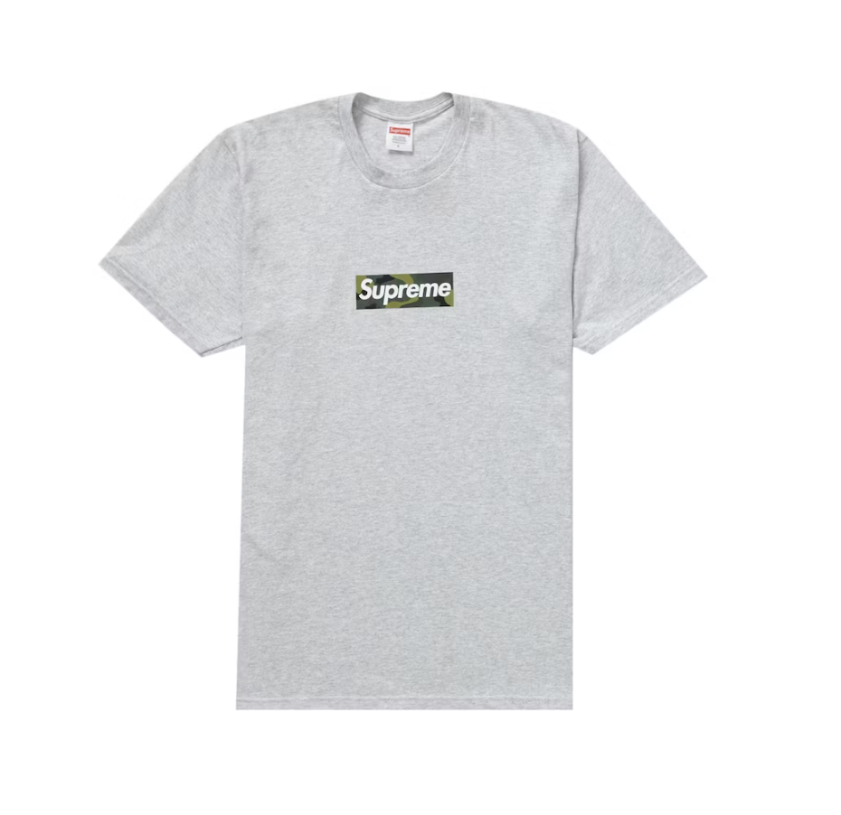 Box Logo Tee (FW23) Ash Grey