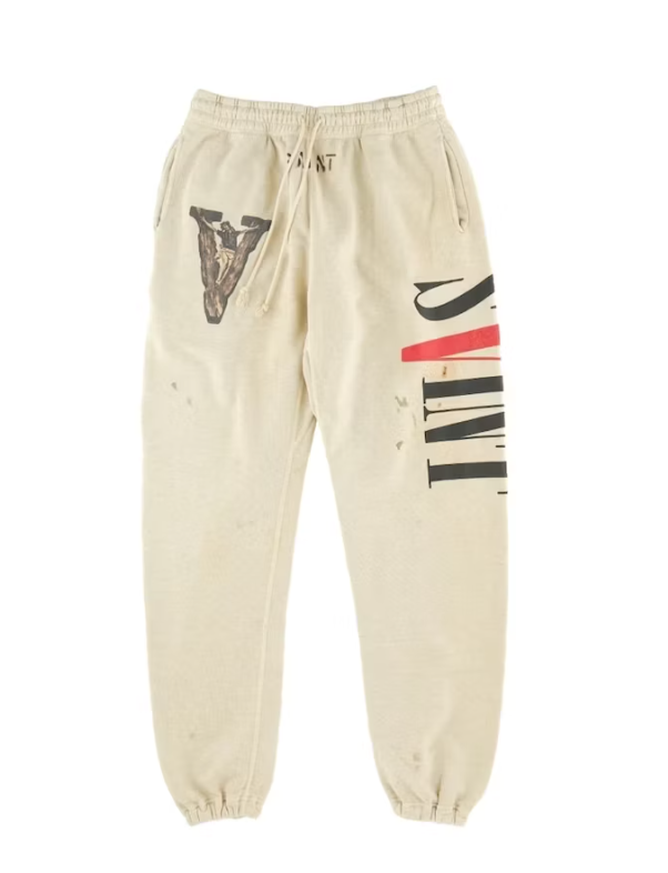 Saint Mxxxxxx x VLONE Sweatpants Grey