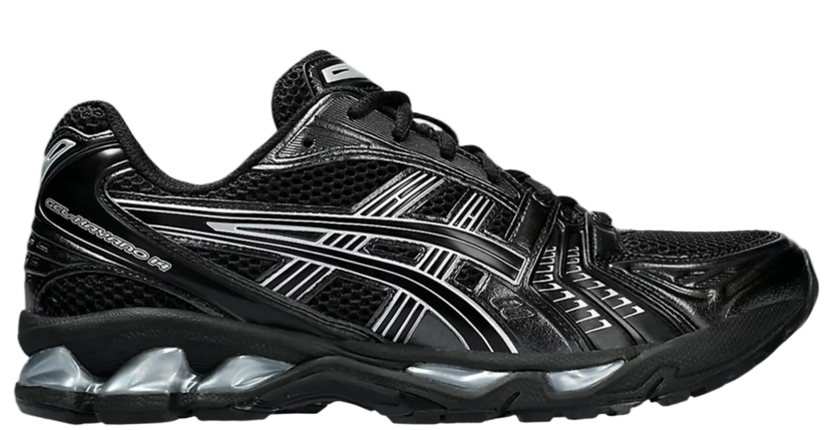 Gel Kayano 14 'Black Pure Silver'