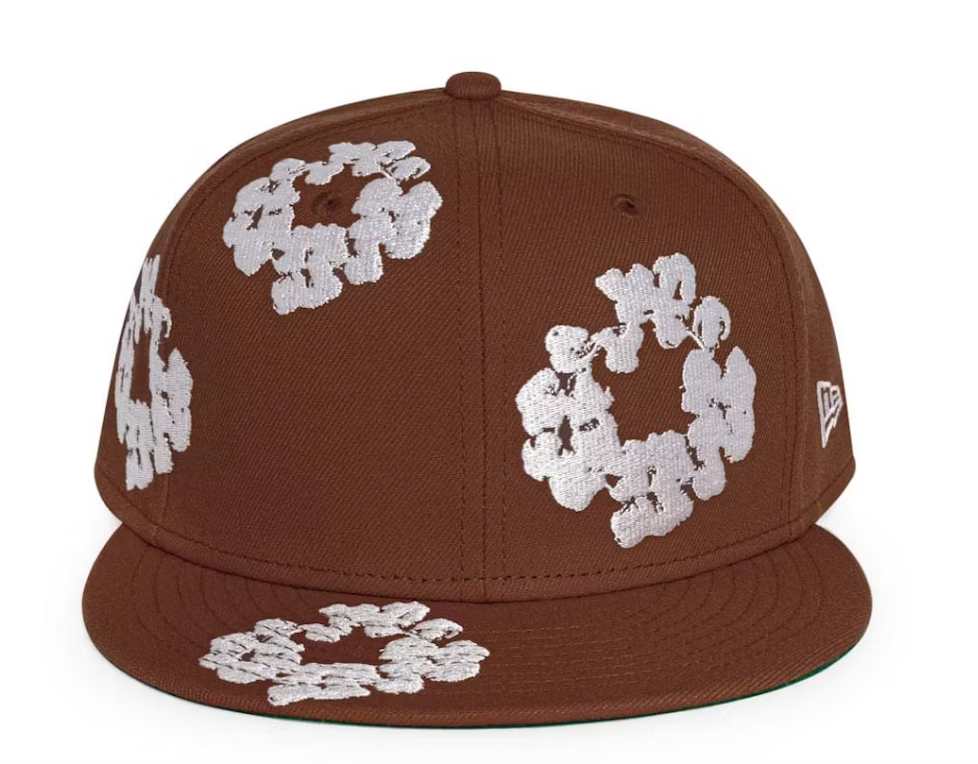 New Era Cotton Wreath 59/50 Cap Brown