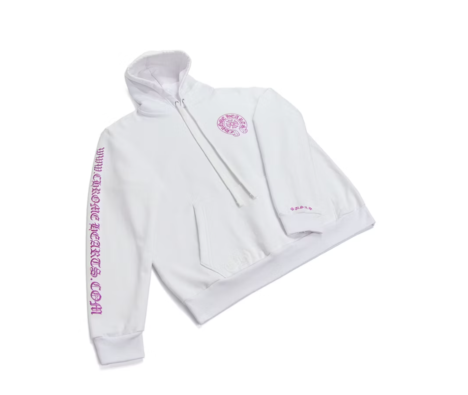 WWW.CHROMEHEARTS.COM Hoodie Purple Glitter