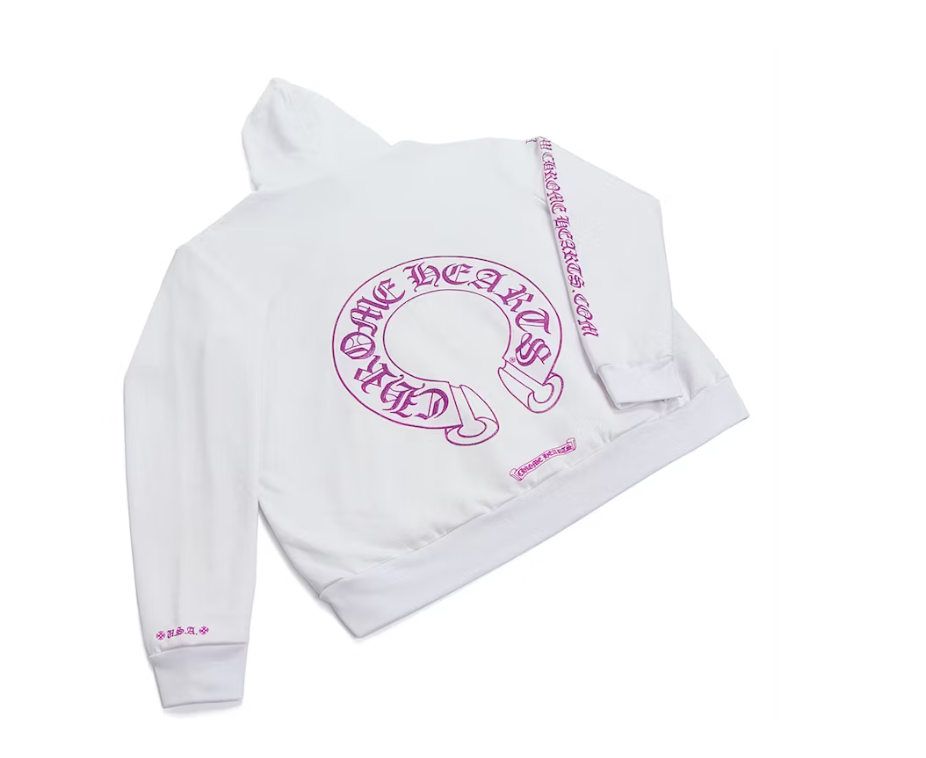 WWW.CHROMEHEARTS.COM Hoodie Purple Glitter