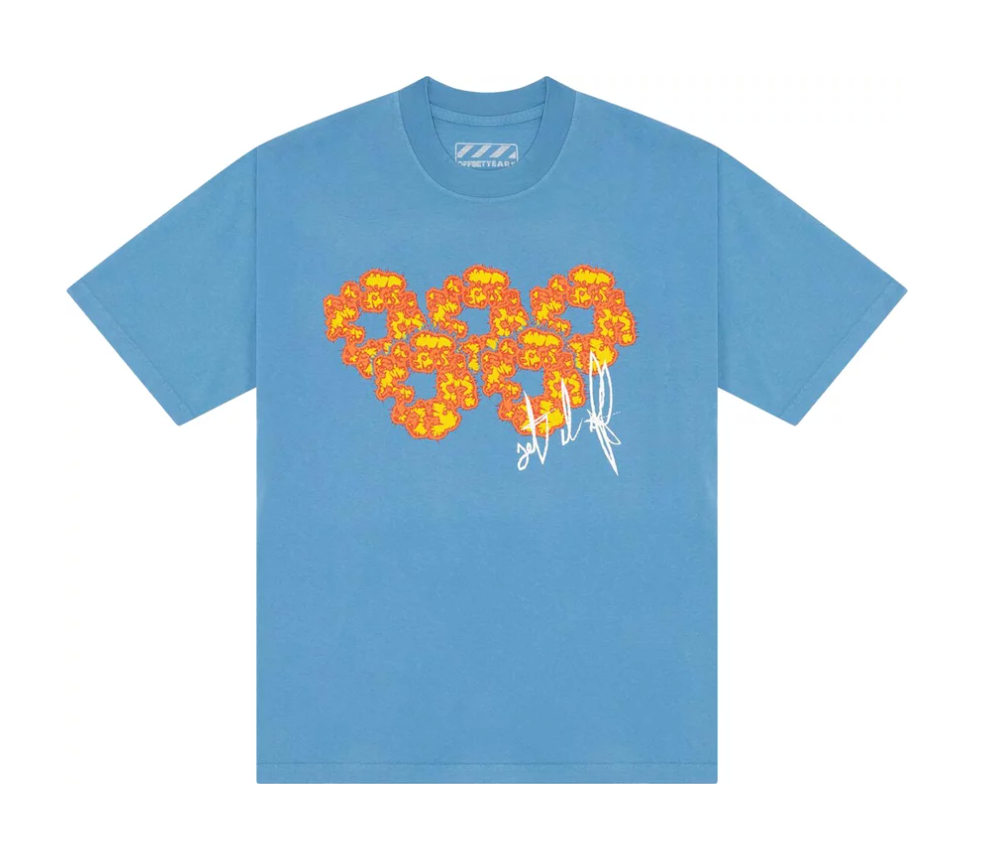 Denim Tears x Offset Set It Off #1 T-Shirt Blue