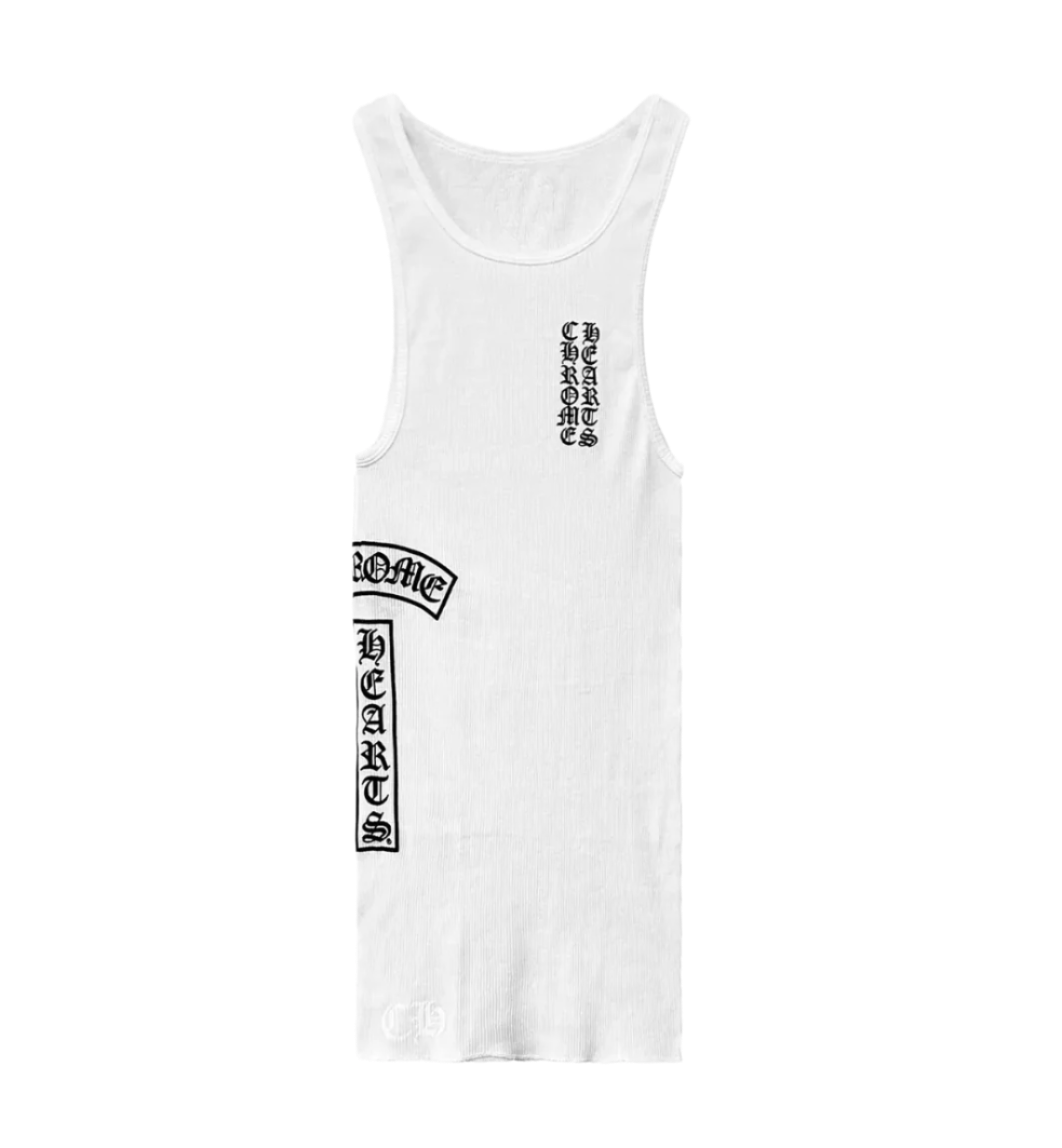 T-Bar Script Logo Tank Top
