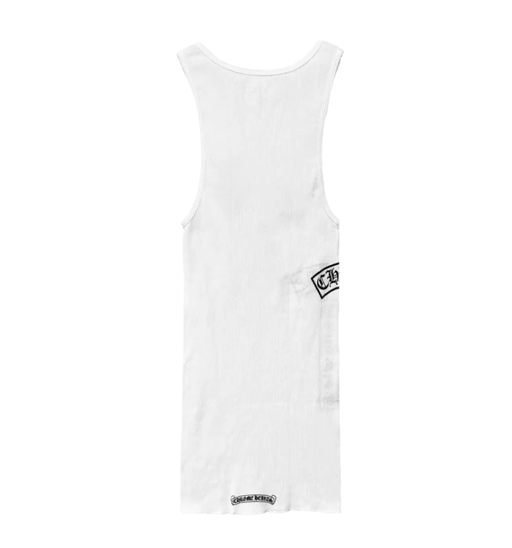 T-Bar Script Logo Tank Top