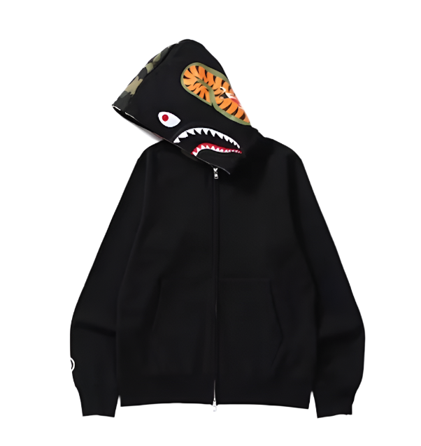 BAPE Black Shark Full Zip Hoodie