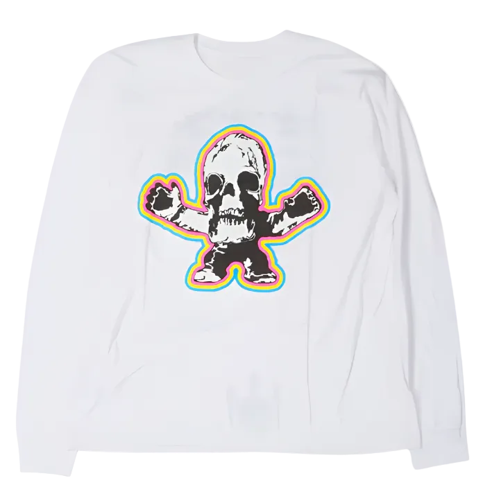 Foti White Rainbow L/S