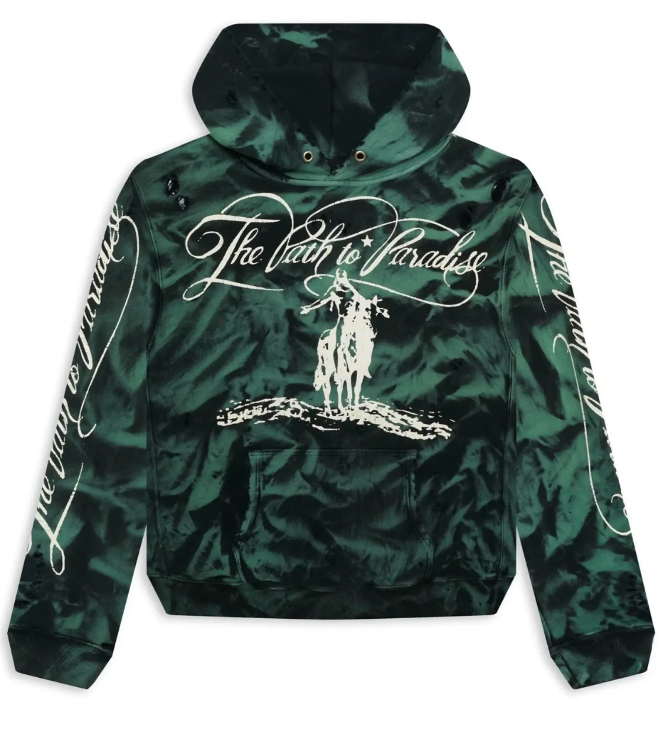 Green Lava No Guts Hoodie
