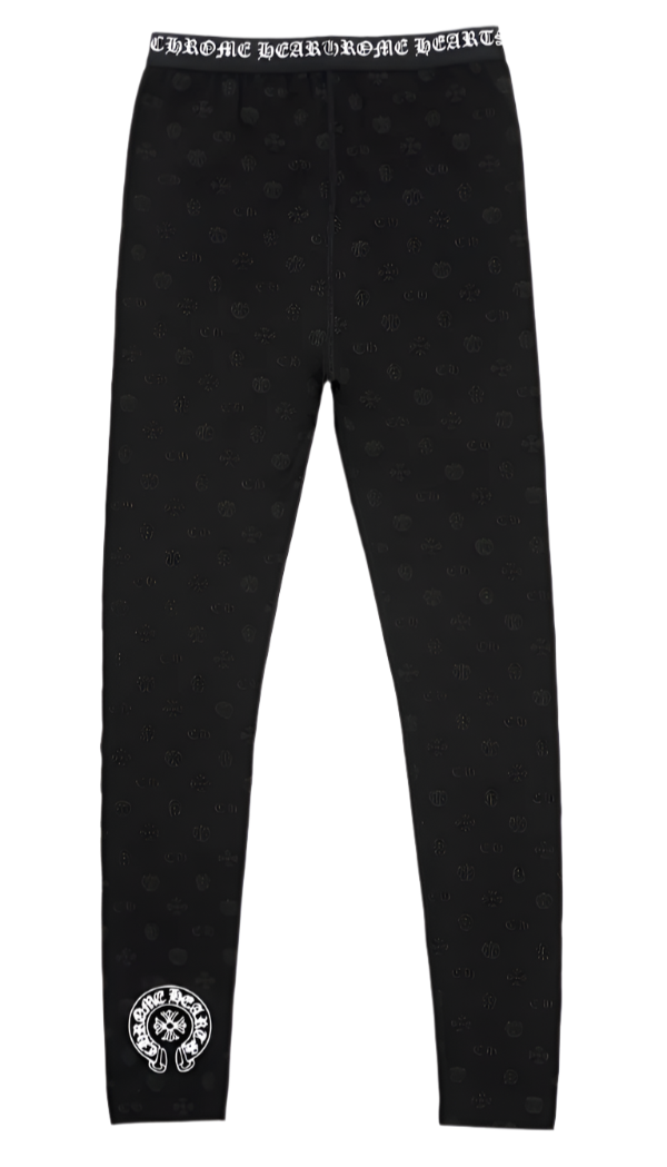 Jacquard Emblem Lady Leggings