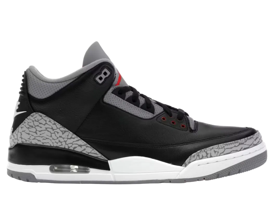 Jordan 3 Retro OG Black Cement (2024)