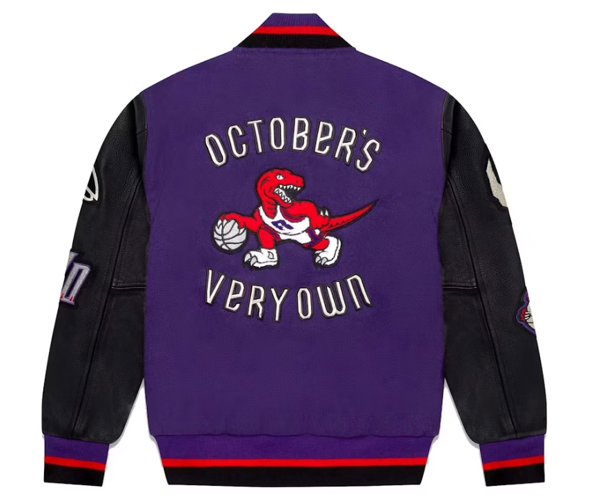 Mitchell And Ness '95 Raptors Varsity Jacket Purple