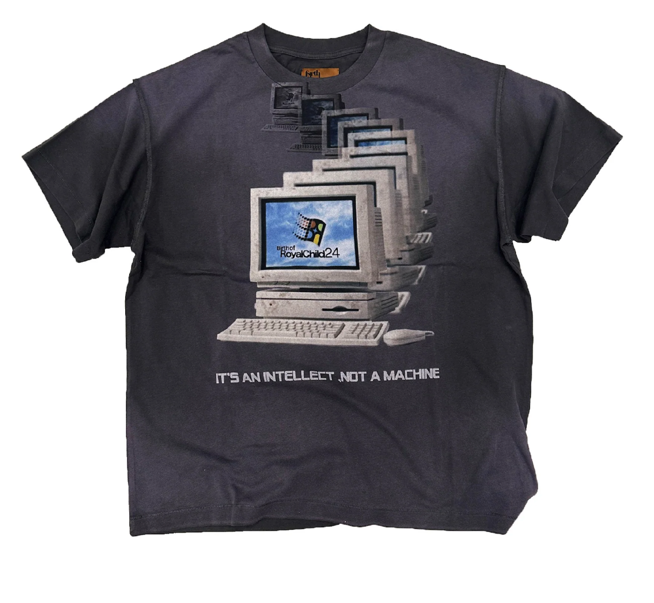 "Windows 24" Distressed Vintage Tee