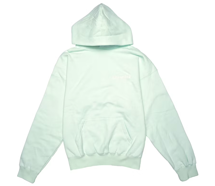Essentials Logo Pullover Hoodie Mint