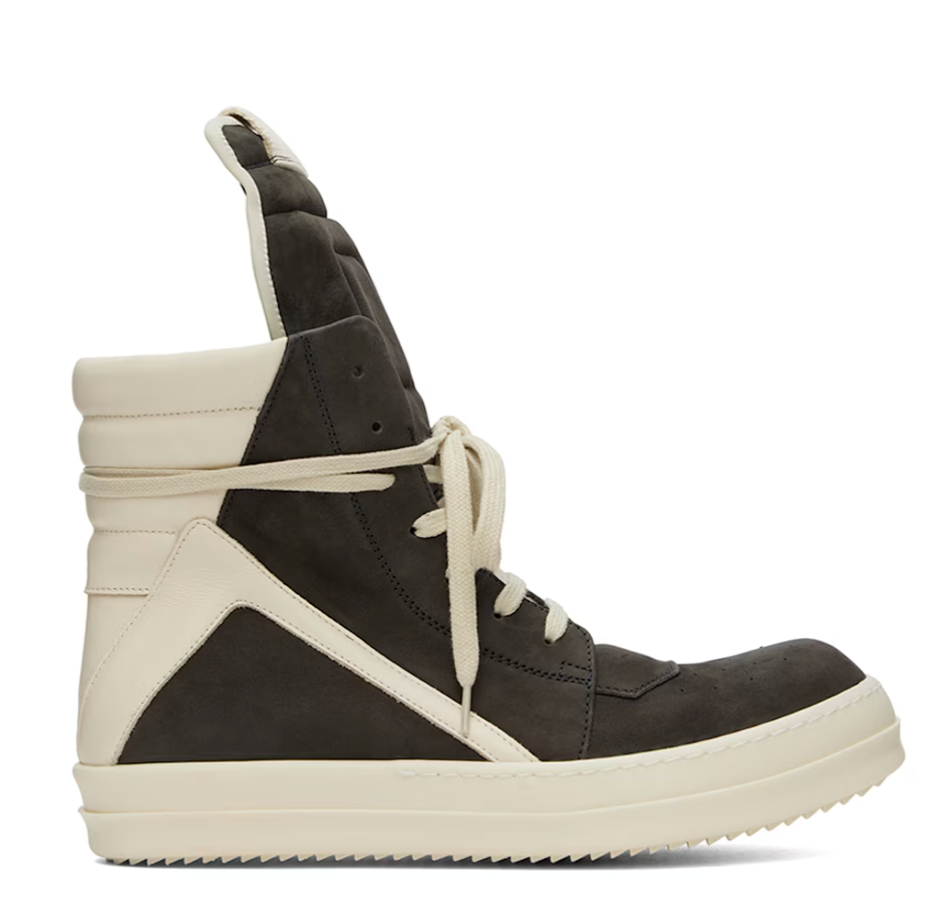 Grey & Off-White Porterville Geobasket Sneakers
