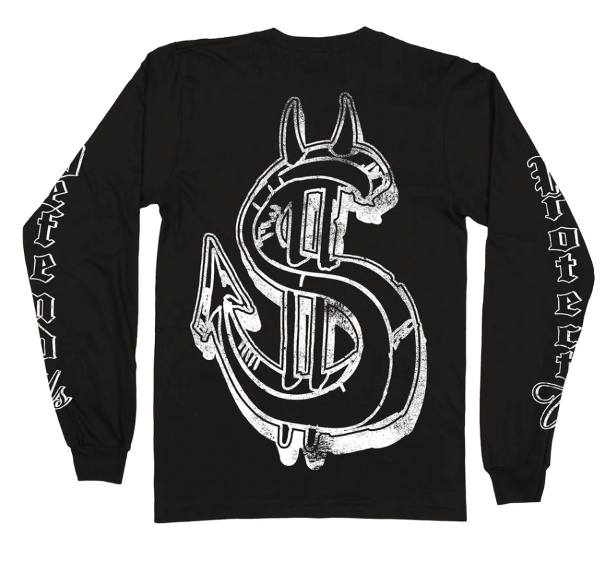 Rosary Tee Black