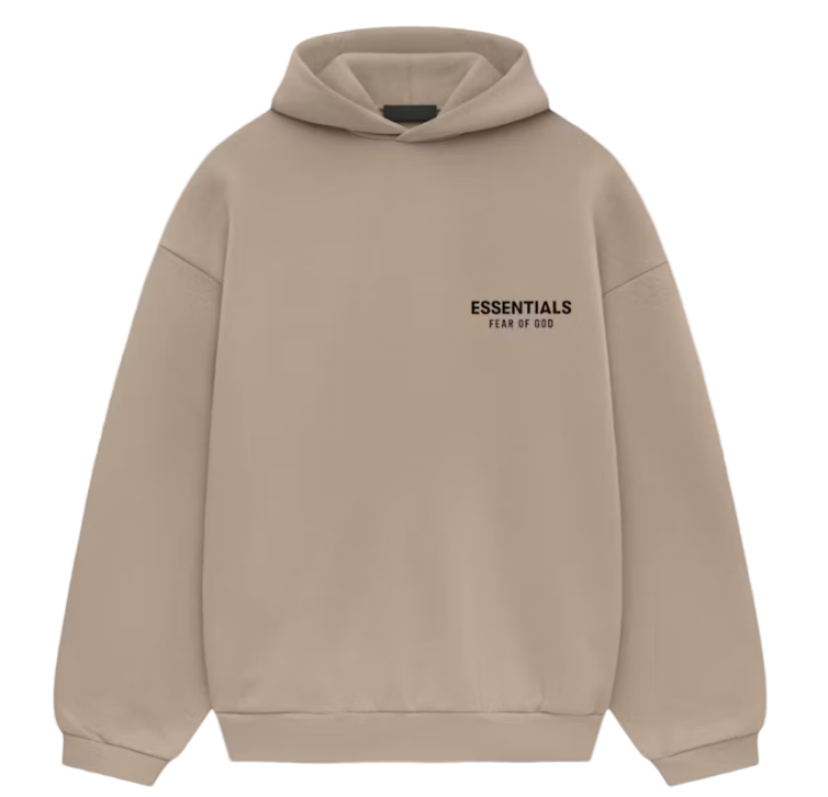 Essentials Fleece Hoodie Desert Sand