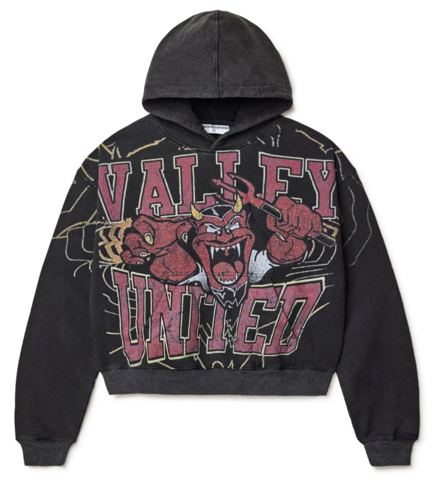 Vale Forever Valley Mascot Pullover Hoodie Black