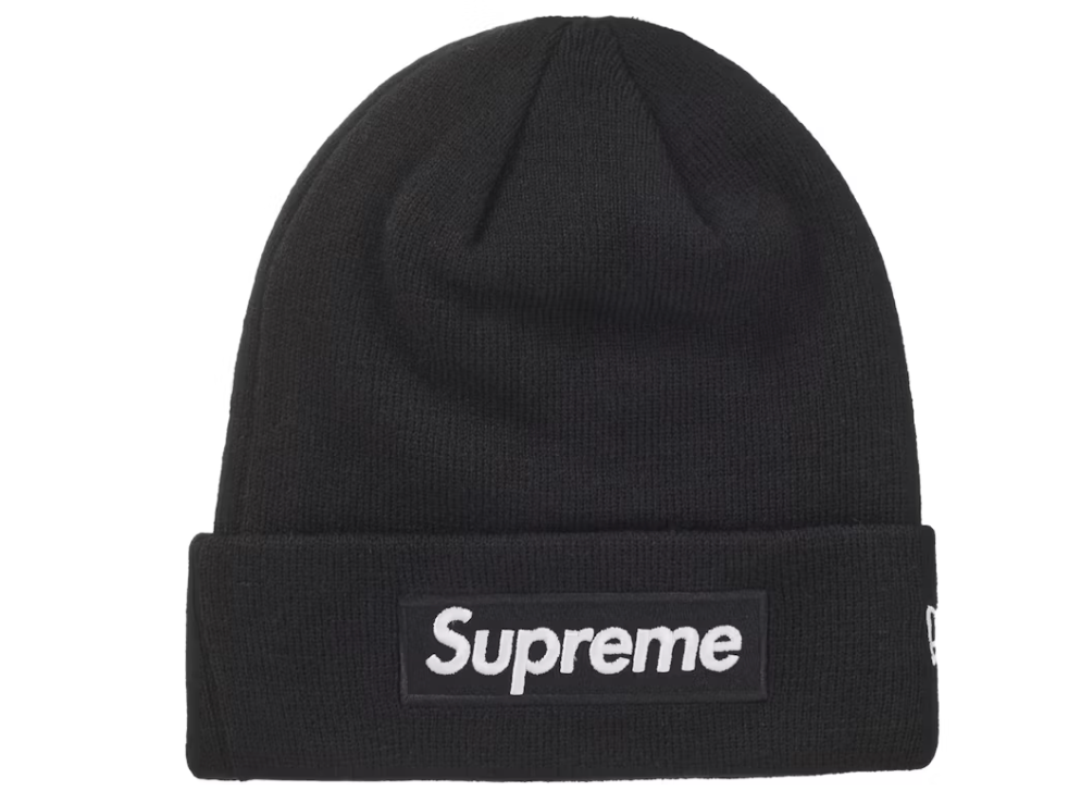 Supreme New Era Box Logo Beanie (FW24) Black