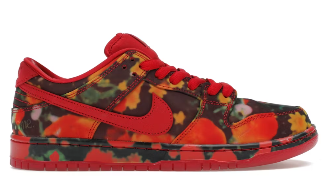 Nike SB Dunk Low The Wizard of Oz Poppy Field