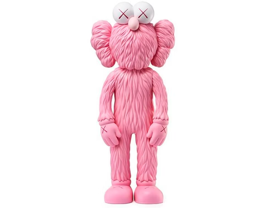 KAWS BFF Open Edition Vinyl Figure Pink