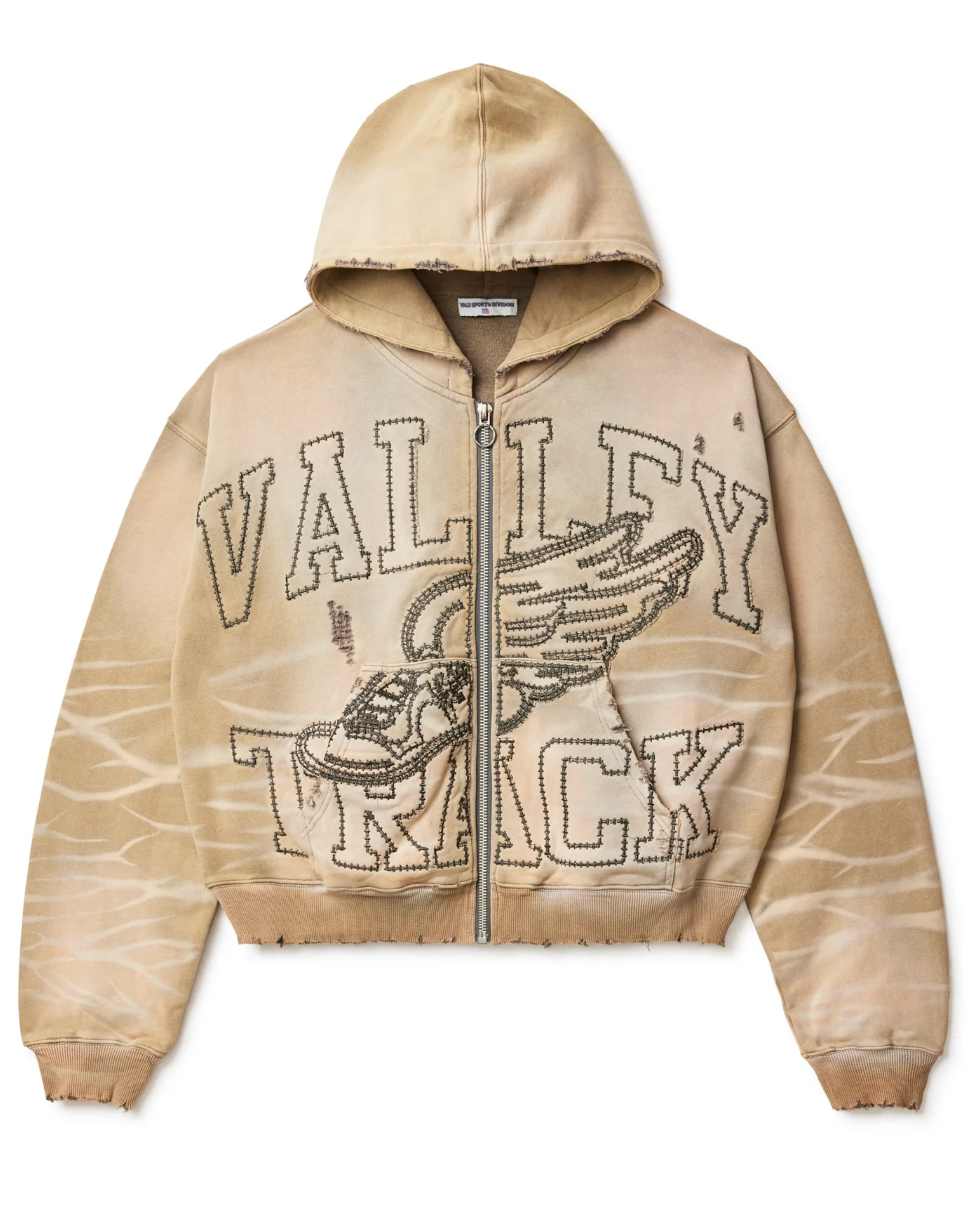 Sand Garden Zip Up Hoodie