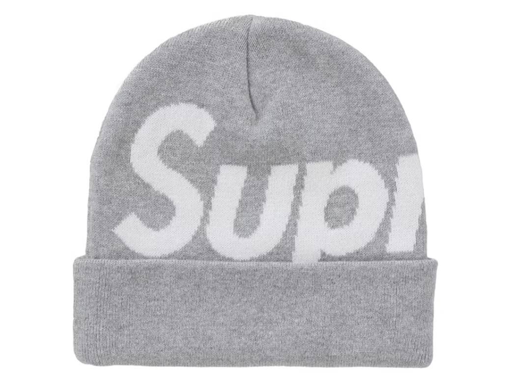 Big Logo Beanie (FW24) Ash Grey
