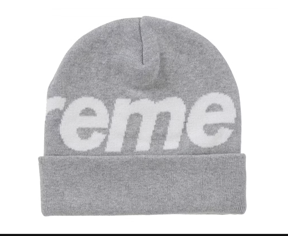 Big Logo Beanie (FW24) Ash Grey