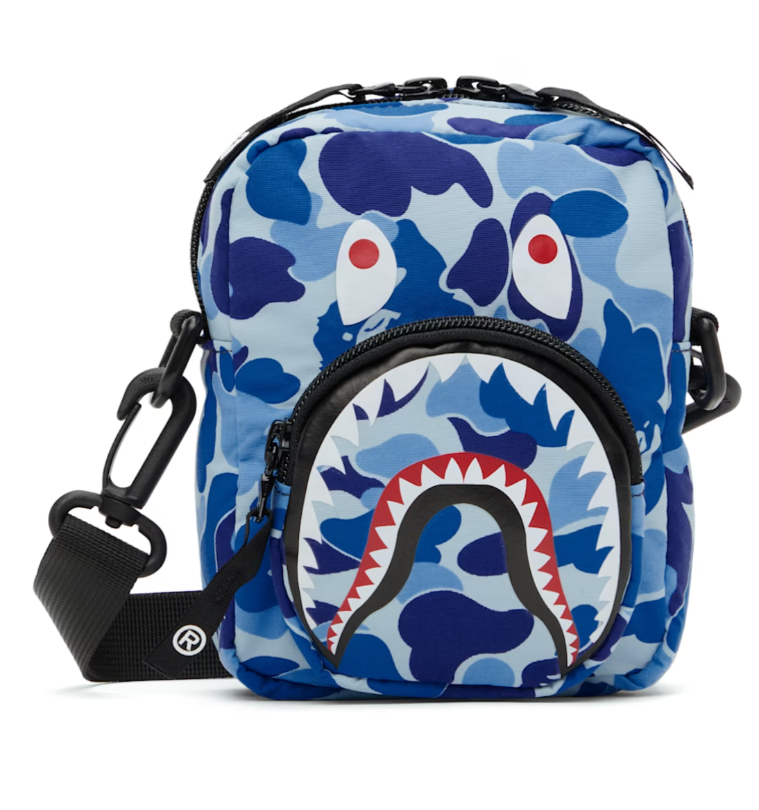 Blue ABC Camo Mini Shark Bag