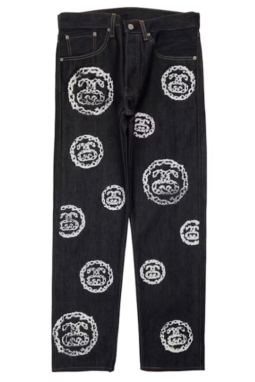 Stussy x Denim Tears 501 Jean Raw Denim