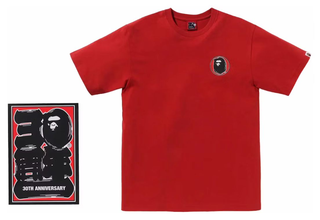 30th Anniversary III Tee Red