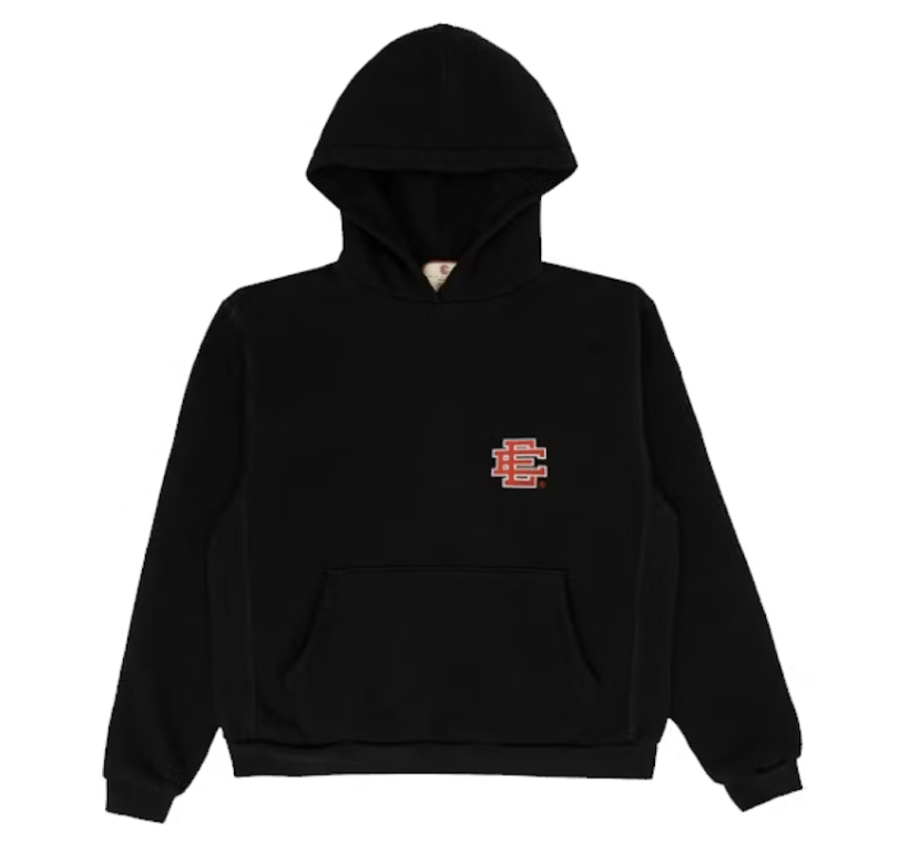 Jet Red Black Hoodie