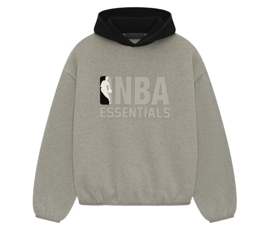 Essentials NBA Hoodie Warm Heather/Black