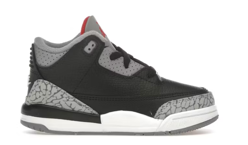 Jordan 3 Retro Black Cement (2024) (TD)