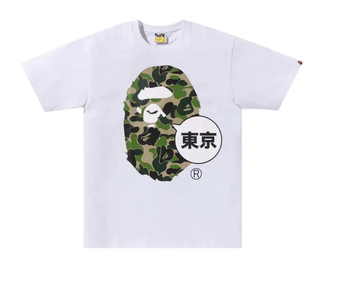 City Tee Tokyo Big Ape Head 'White'