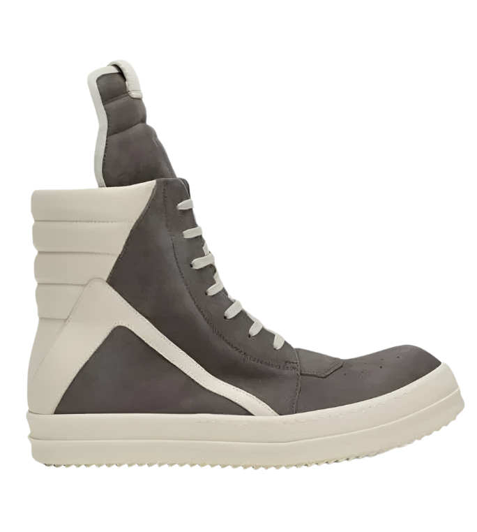 Rick Owens Geobasket Grey Dust Milk Porterville