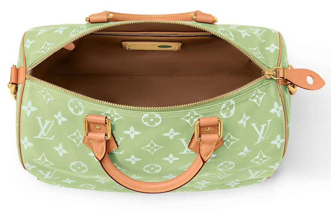 Louis Vuitton Speedy P9 Bandouliere 40 Frozen Lime